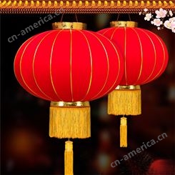 春节大红灯笼 新年装饰 中式宫灯 过年工厂使用 启盛供应